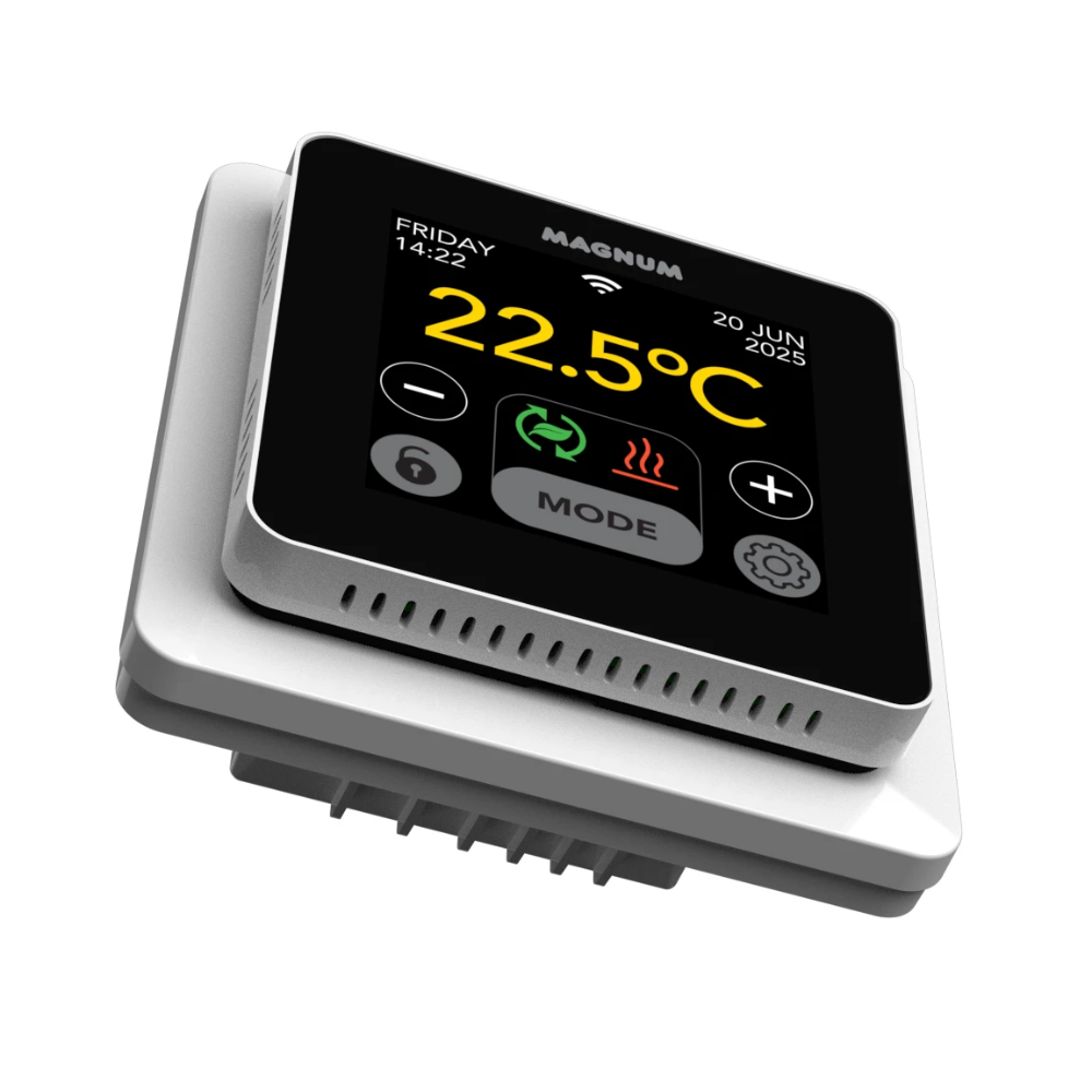 Miniatuur van Magnum MRC2 WiFi slimme thermostaat incl. vloersensor - wit (825400)