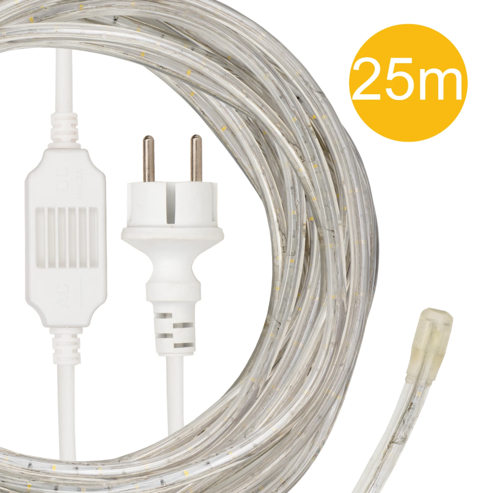 Miniatuur van Bailey RoBust LED rope 360° 5W/m 400lm/m 60LEDs/m 3000K IP65 - 25 meter op haspel (146763)