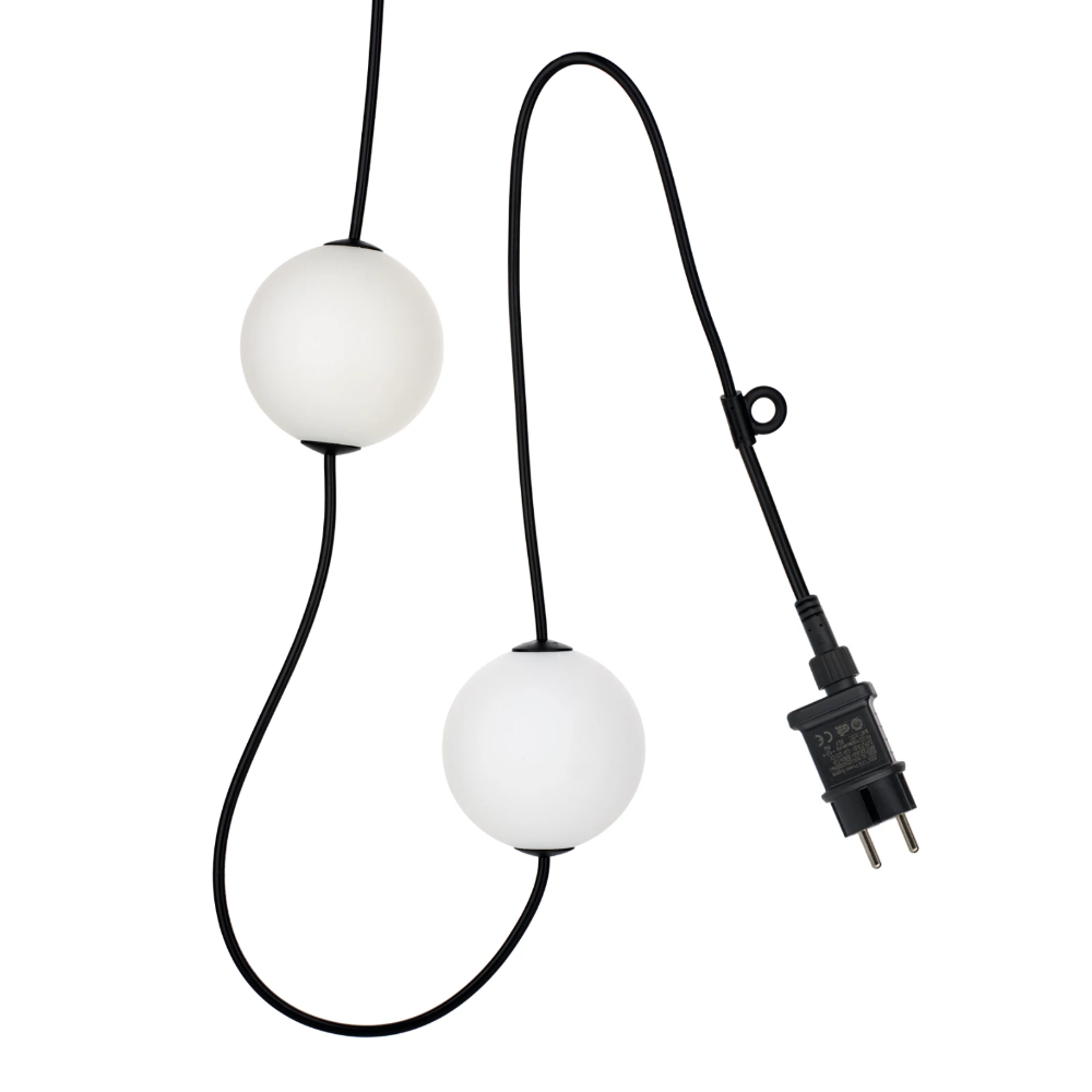 Miniatuur van Bailey LED party balls light string 10xG100 lampen 7.7 meter IP67 (146781)