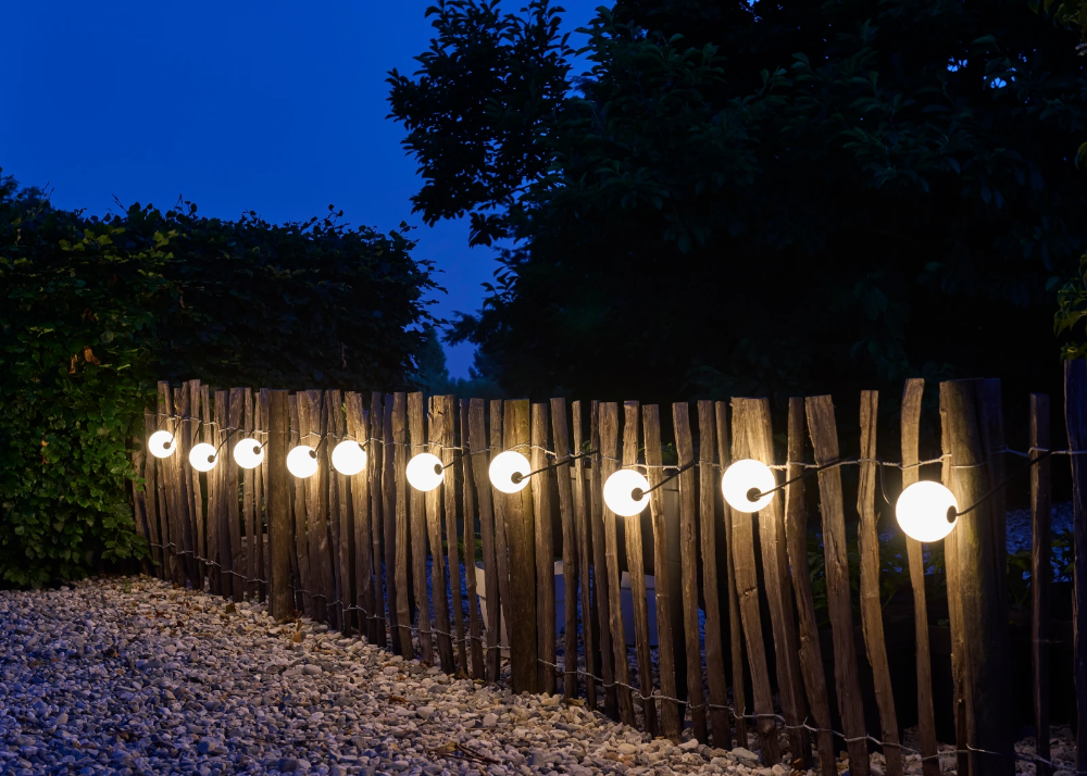 Miniatuur van Bailey LED party balls light string 10xG100 lampen 7.7 meter IP67 (146781)