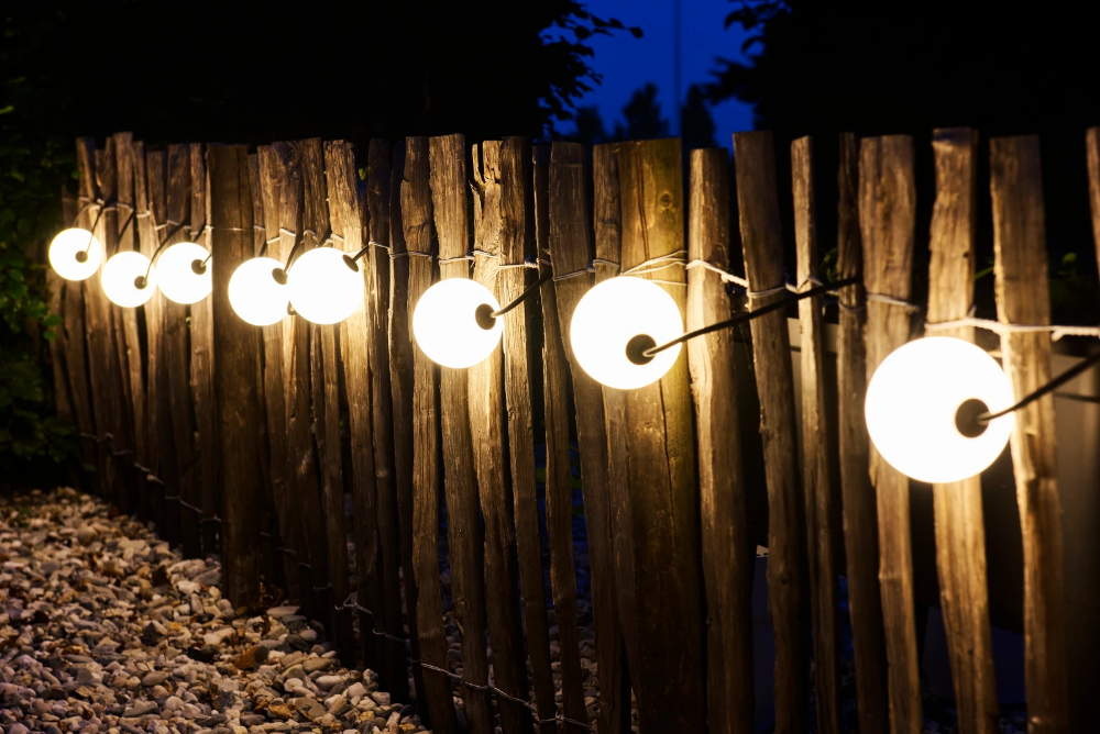 Miniatuur van Bailey LED party balls light string 10xG100 lampen 7.7 meter IP67 (146781)