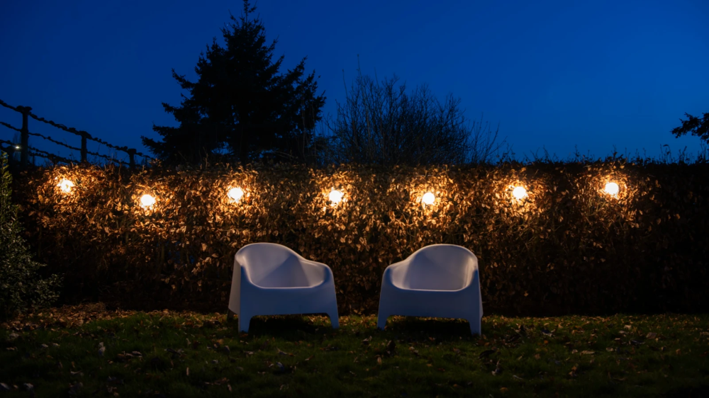 Miniatuur van Bailey LED party balls light string pendel 7xG100 lampen 7.7 meter IP67 (146781)