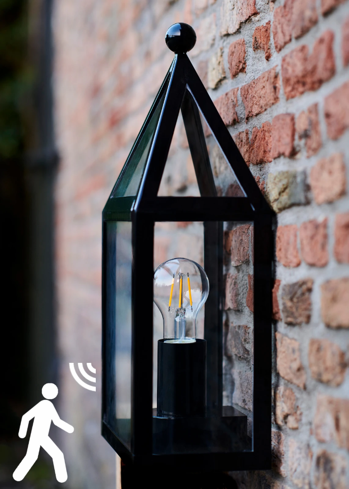 Miniatuur van Bailey LED lamp filament peer E27 5W 600lm warm wit 2700K bewegingssensor (145934)