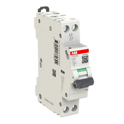 Miniatuur van ABB Vynckier installatieautomaat C25 2-polig 3kA 1 module (VYC32C25)