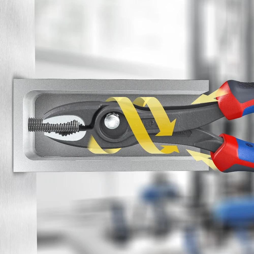 Miniatuur van KNIPEX twinGrip voor-/zij-grijptang 150mm 3K-handgreep (8202150)