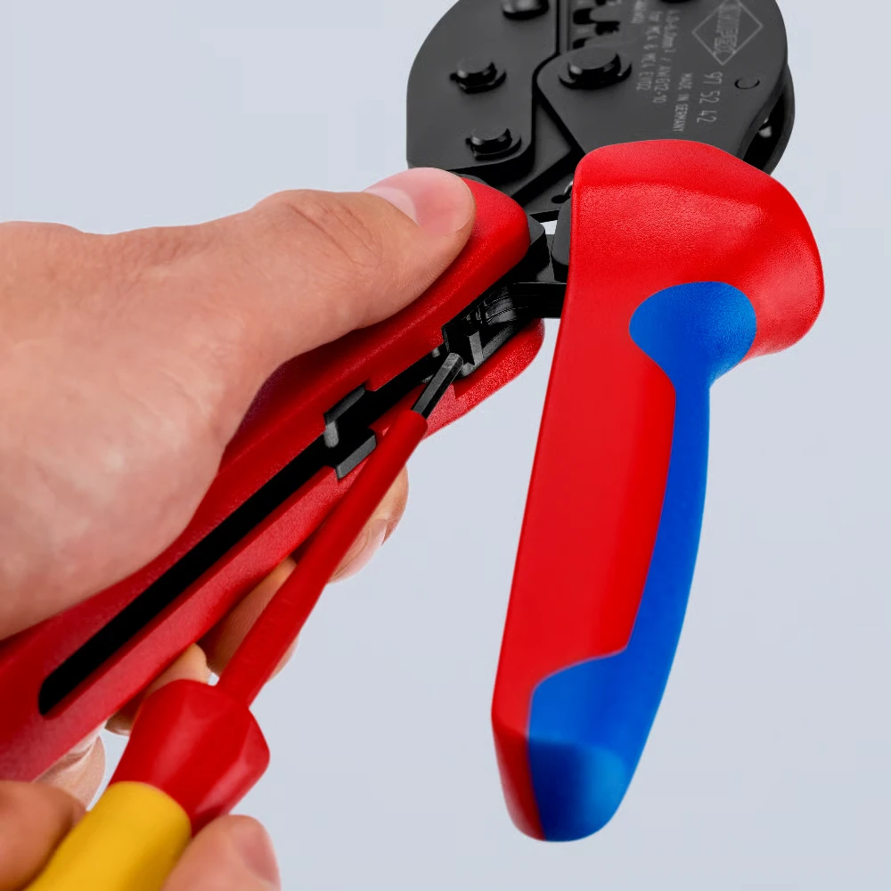 Miniatuur van KNIPEX PreciForce krimptang voor mc4/mc4 evo2 4–6 mm² 220mm (97 52 42)