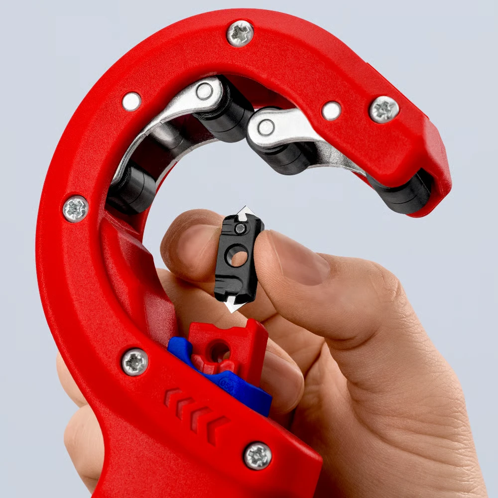 Miniatuur van KNIPEX dPT50 buizensnijder 32/40/50mm snijden+afschuinen (902302BK)