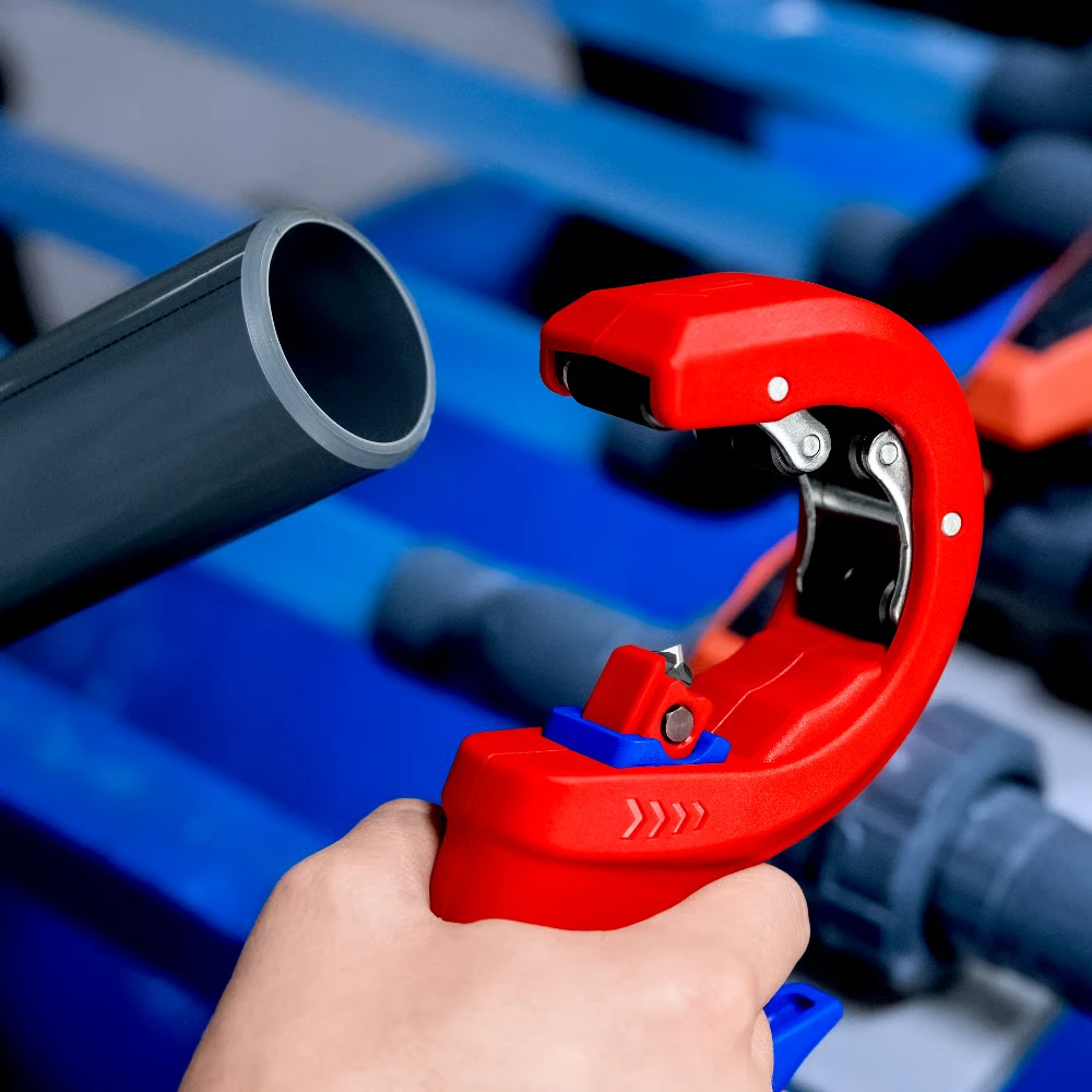 Miniatuur van KNIPEX dPT50 buizensnijder 32/40/50mm snijden+afschuinen (902302BK)