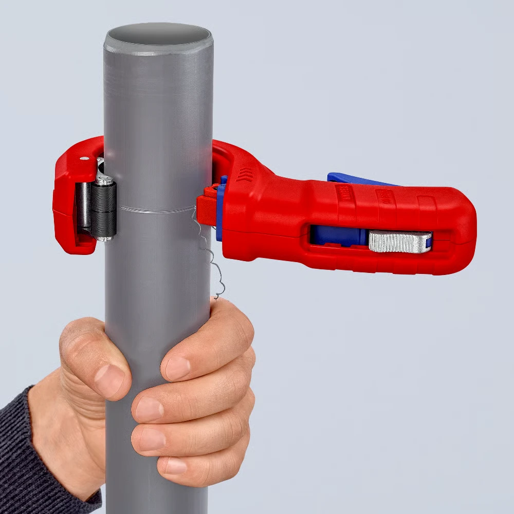Miniatuur van KNIPEX dPT50 buizensnijder 32/40/50mm snijden+afschuinen (902302BK)