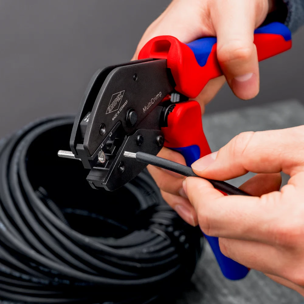 Miniatuur van KNIPEX MultiCrimp krimptang met wissellader (97 33 03)