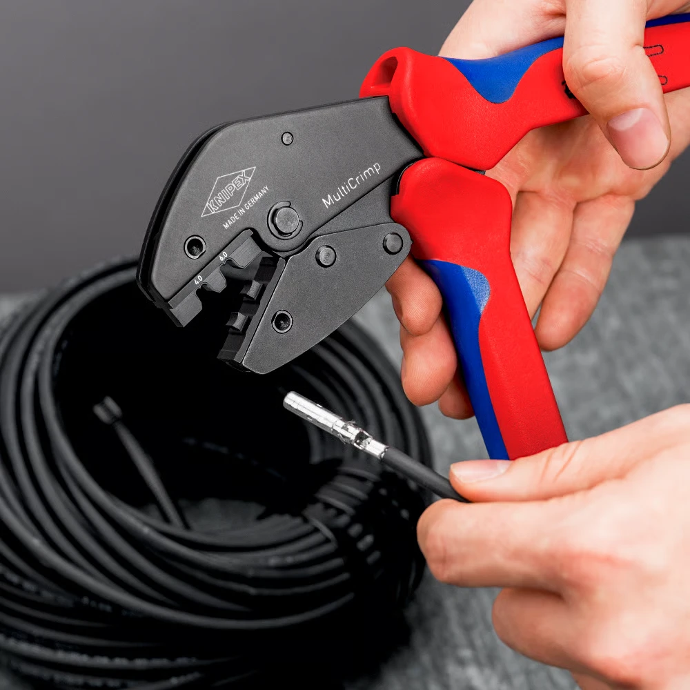 Miniatuur van KNIPEX MultiCrimp krimptang met wissellader (97 33 03)