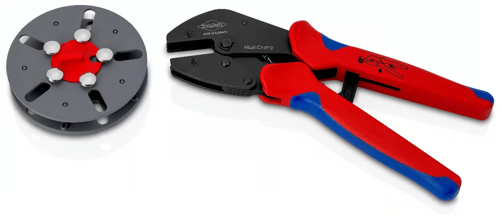 Miniatuur van KNIPEX MultiCrimp krimptang 250mm met wisselmagazijn (97 33 LE)