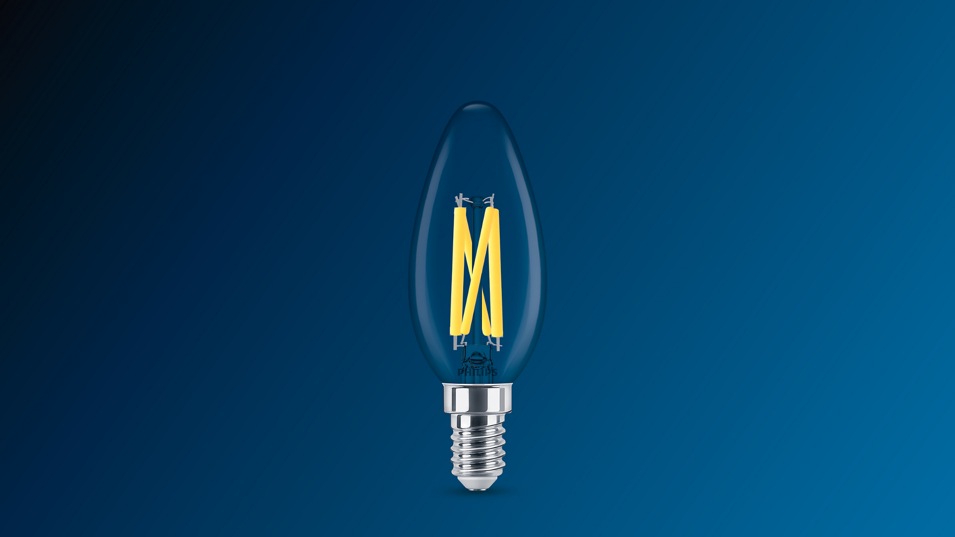 Miniatuur van Philips LED lamp kaars E14 2.5W 340lm CCT dimbaar (8719514449350)