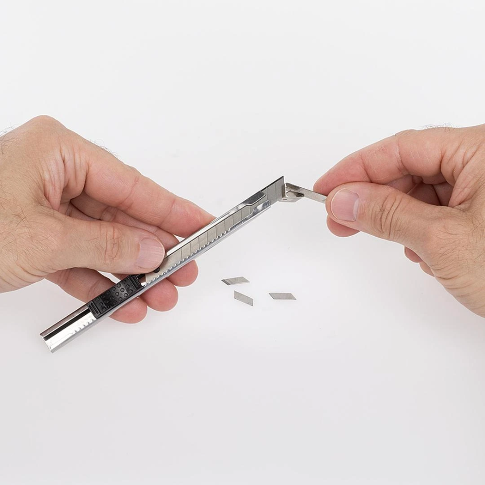 Miniatuur van Kreator afbreekmes RVS 9mm met slot en autoretour (KRTH00103)