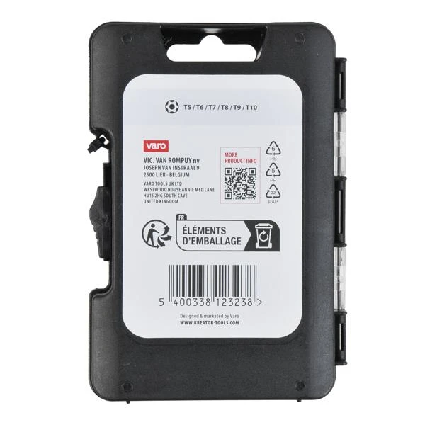 Miniatuur van Kreator precisie schroevendraaierset TX torx 6-delig (KRTH22103)