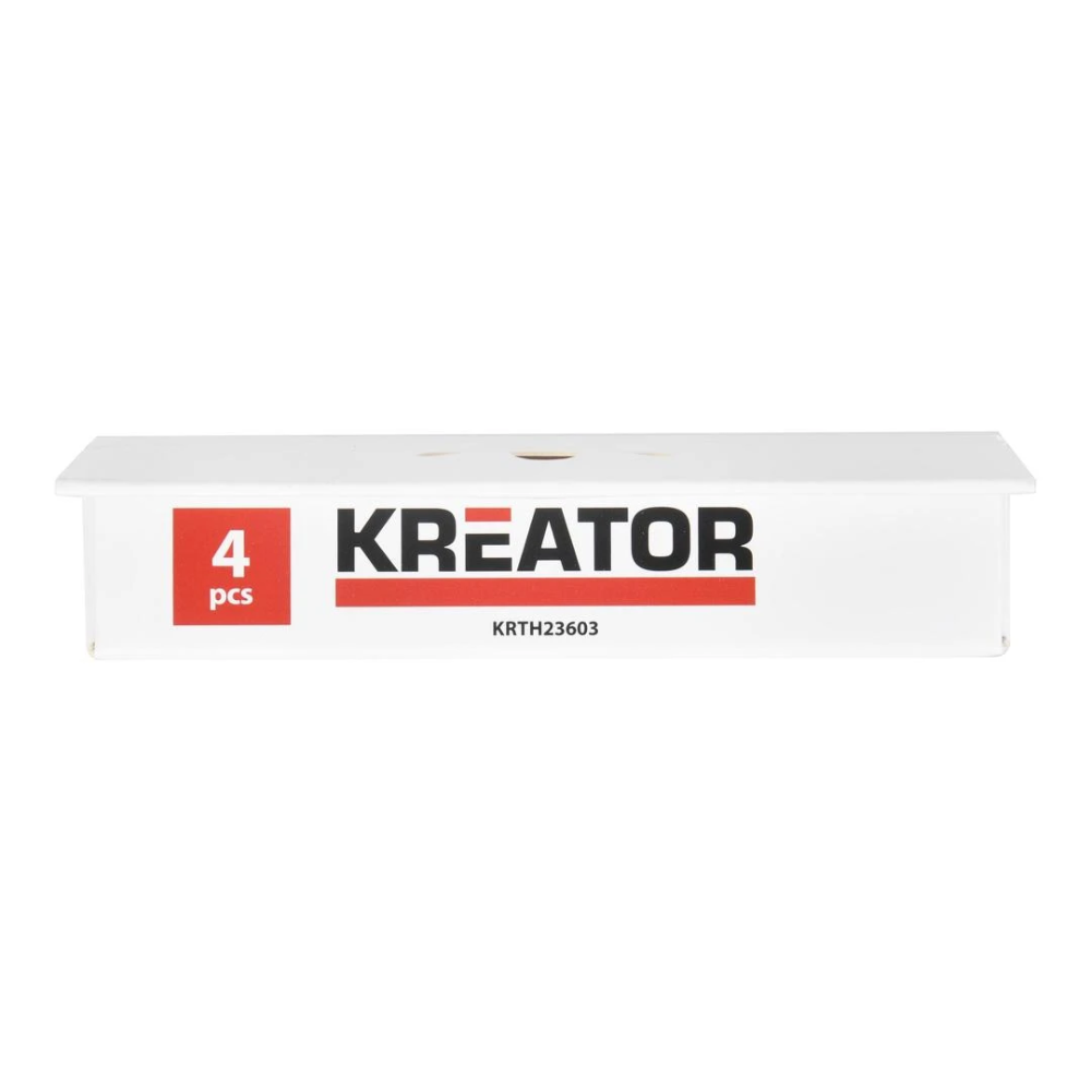 Miniatuur van Kreator steekbeitel houtbeitelset met houten handvat 6-24mm 250mm 4-delig (KRTH23603)