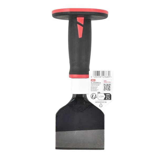 Miniatuur van Kreator steenbeitel voegbeitel 80mm met handvat softgrip (KRTH23902)