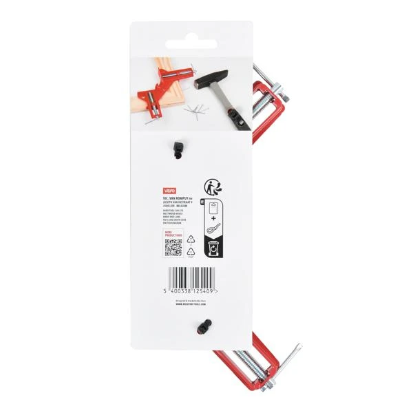 Miniatuur van Kreator aluminium hoekklem verstek 90 graden (KRTH40403)