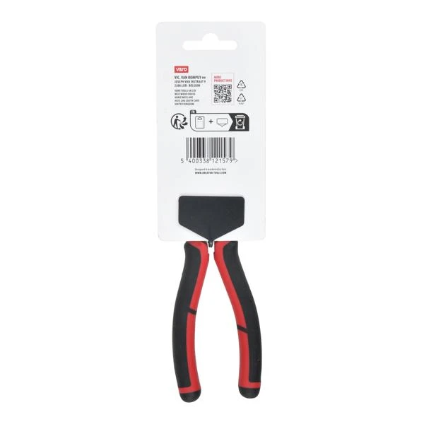Miniatuur van Kreator gebogen langbek punttang profi 200mm met 2-comp handvat (KRTH60702)