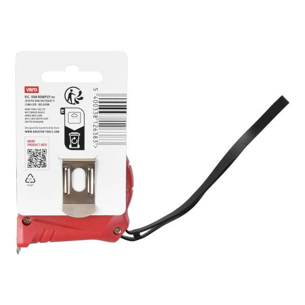 Miniatuur van Kreator rolbandmaat rolmaat met rem en softgrip 5 meter (KRTH70103)