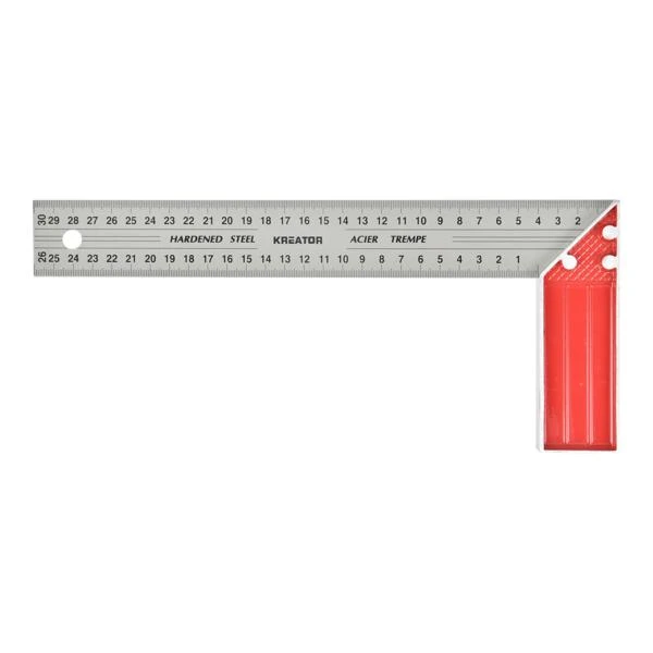 Miniatuur van Kreator winkelhaak gehard staal 300mm (KRTH70402)