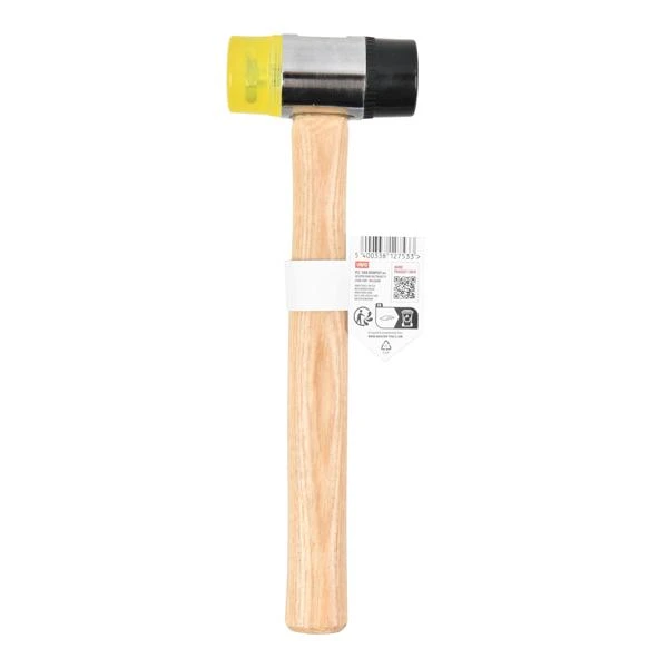 Miniatuur van Kreator nylon en zwart rubber hamer Ø40mm 450 gram (KRTH90607)
