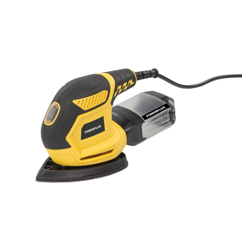 Miniatuur van PowerPlus schuurmachine 230V 220W 140x80mm - set met 15 vellen schuurpapier (POWX04810)