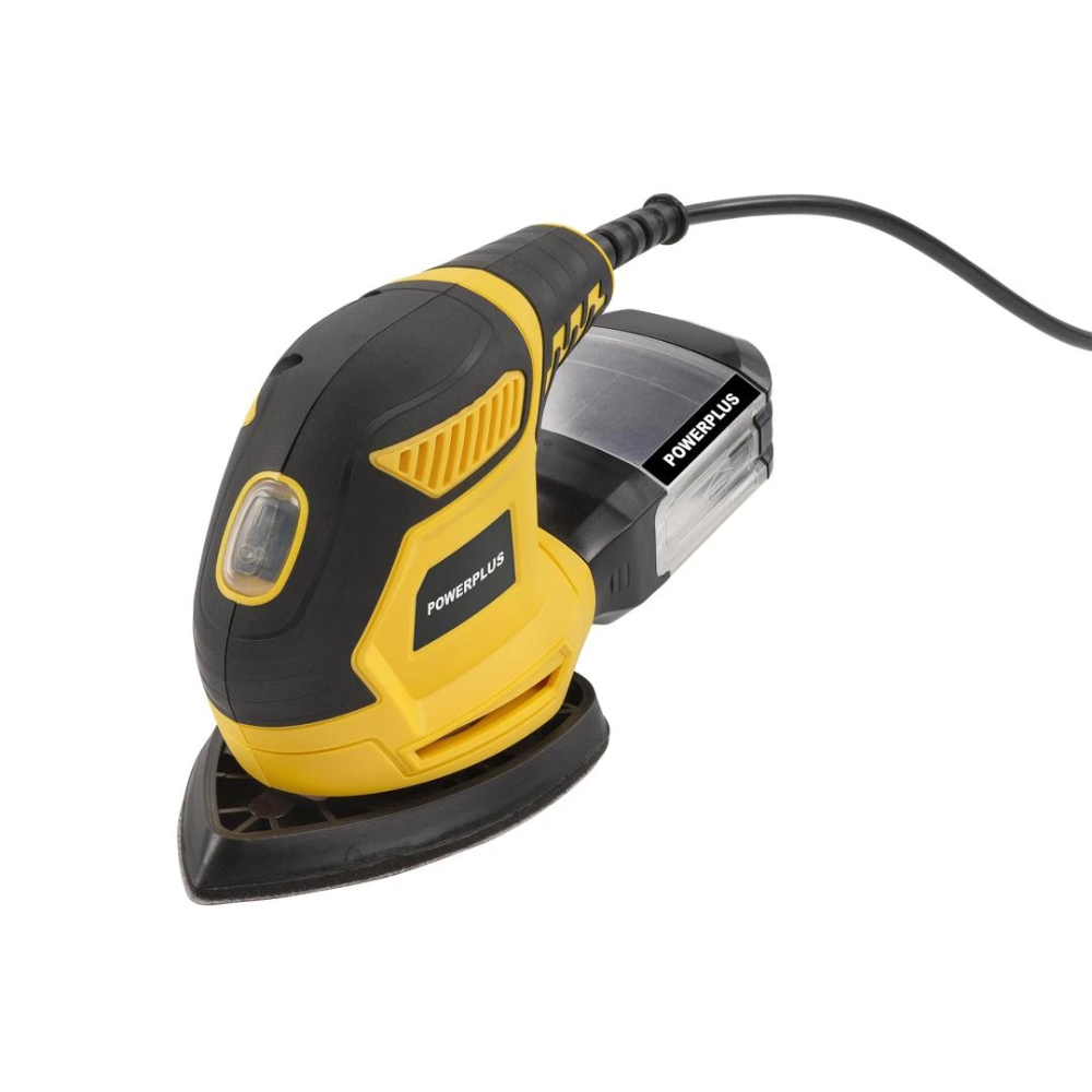 Miniatuur van PowerPlus schuurmachine 230V 220W 140x80mm - set met 15 vellen schuurpapier (POWX04810)