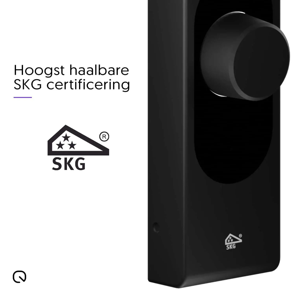 Miniatuur van Shelly Loqed - slim deurslot SKG 3 - zwart(Loqed-Black)