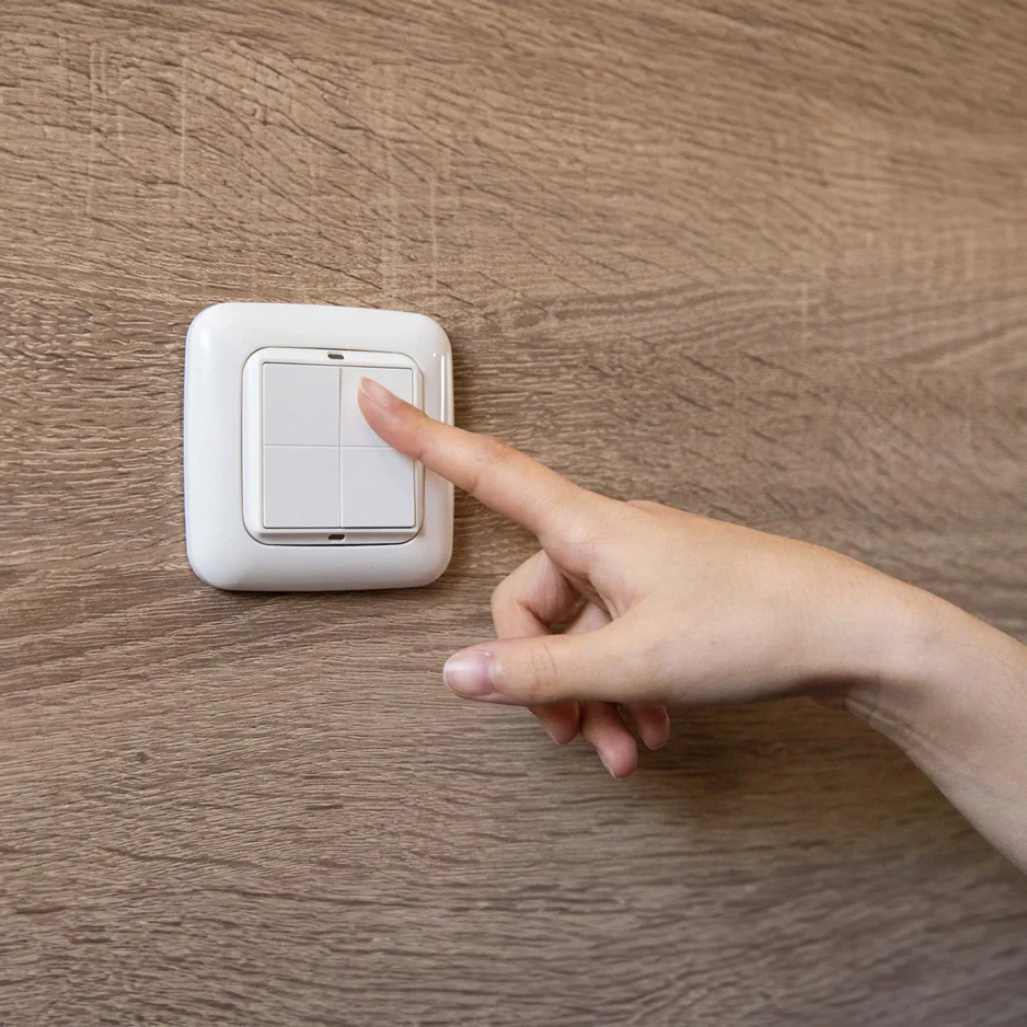 Miniatuur van Shelly BLU Wall Switch 4 - schakelaar adapter voor Busch-Jaeger (S-BWSAdapBJ)