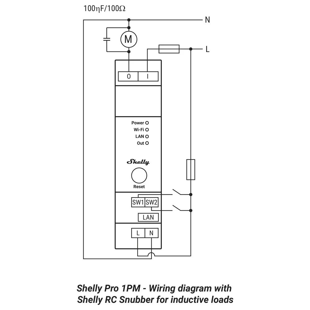 Miniatuur van Shelly RC Snubber - inschakelpiek beveiliging (S-RCS)