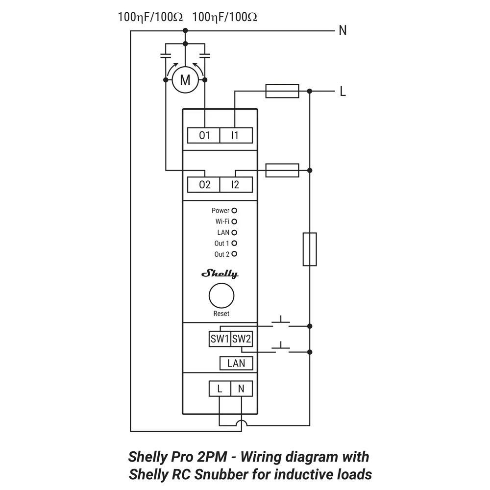 Miniatuur van Shelly RC Snubber - inschakelpiek beveiliging (S-RCS)