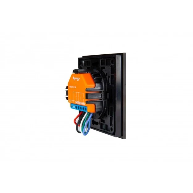 Miniatuur van Shelly Wall Switch 4 - schakelaar (pulsdrukker) 4-voudig voor Shelly actoren - zwart (S-WS4B)
