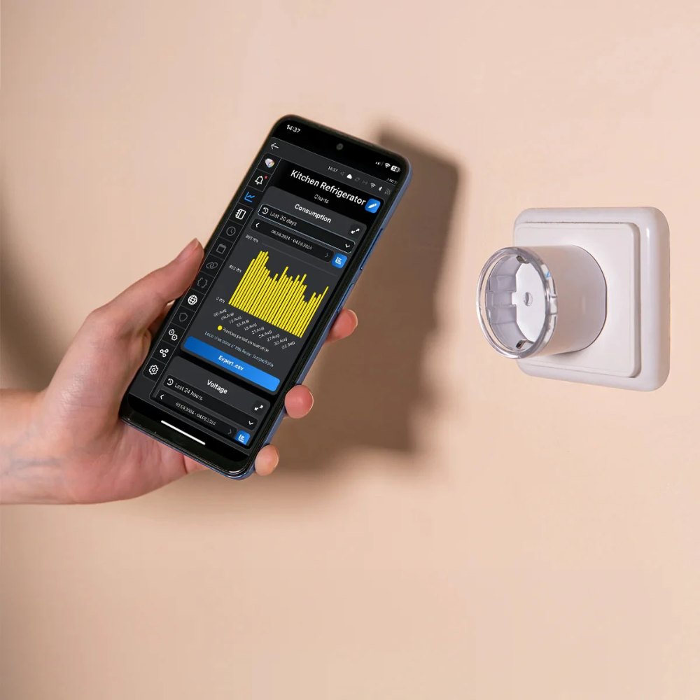 Miniatuur van Shelly Plug S Gen3 - tussenstekker 12A met energiemeting - wit (S3PL-00112EU-W)