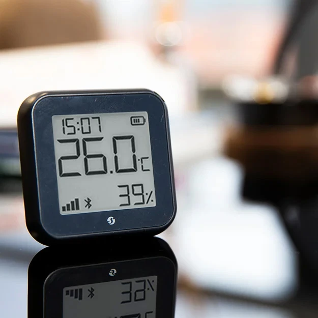 Miniatuur van Shelly H&T Gen 3 Luchtvochtigheid en Temperatuursensor - zwart (S3SN-0U12A-B)