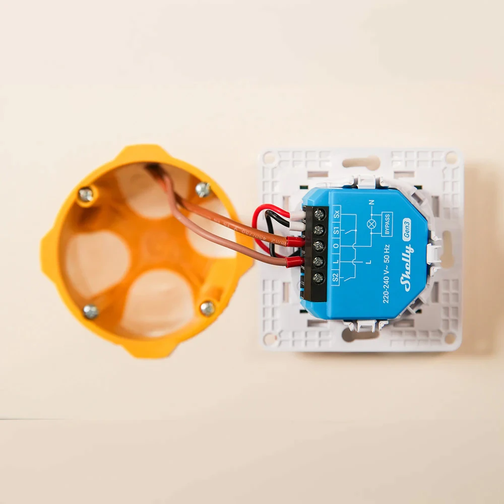 Miniatuur van Shelly 1L Gen3 - schakelaar ingang 1-voudig inbouw (S3SW-0A1X1EUL)