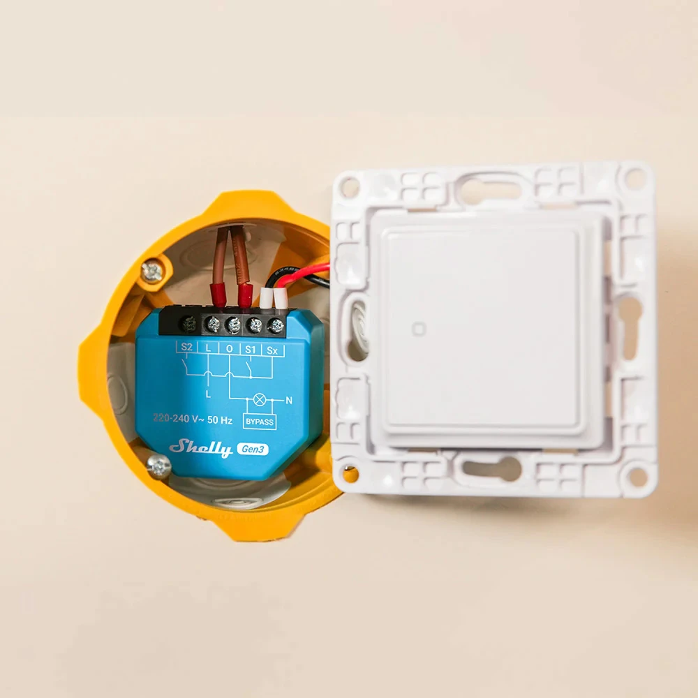 Miniatuur van Shelly 1L Gen3 - schakelaar ingang 1-voudig inbouw (S3SW-0A1X1EUL)