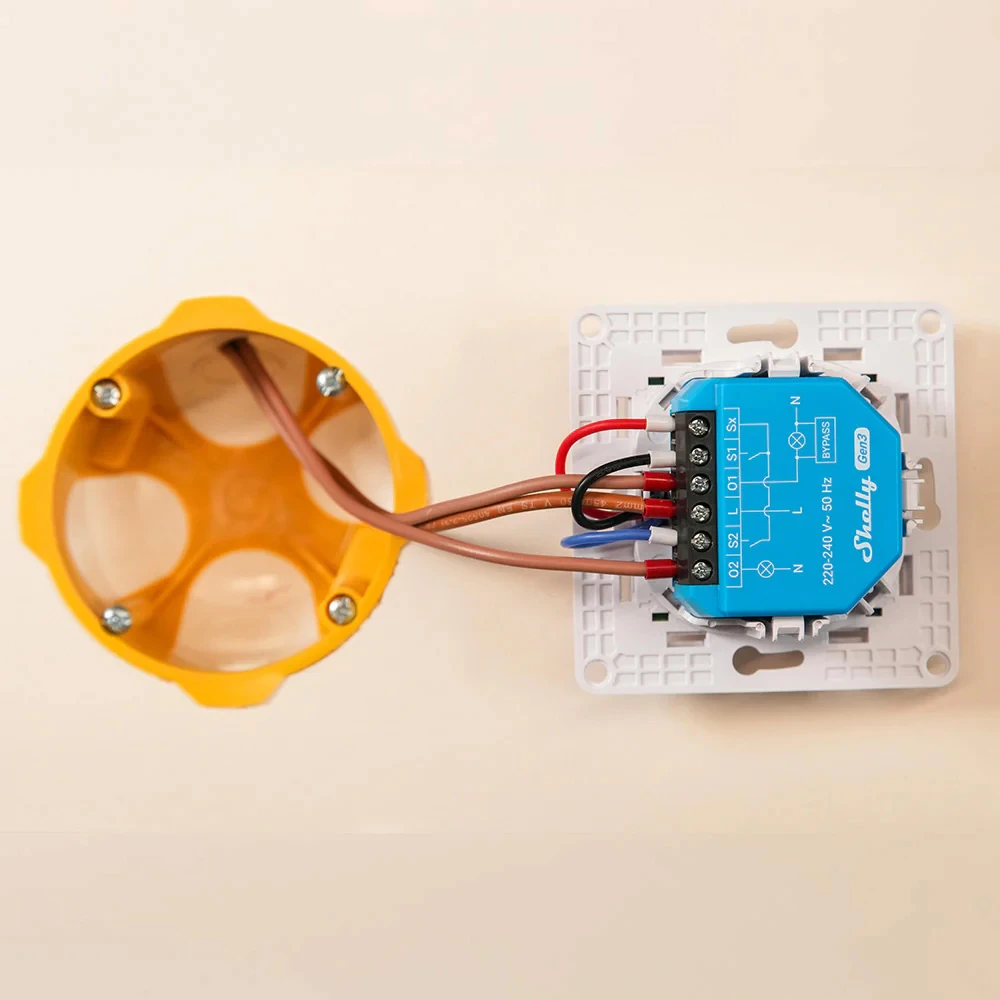 Miniatuur van Shelly 2L Gen3 - schakelaar ingang 2-voudig inbouw (S3SW-0A2X4EUL)