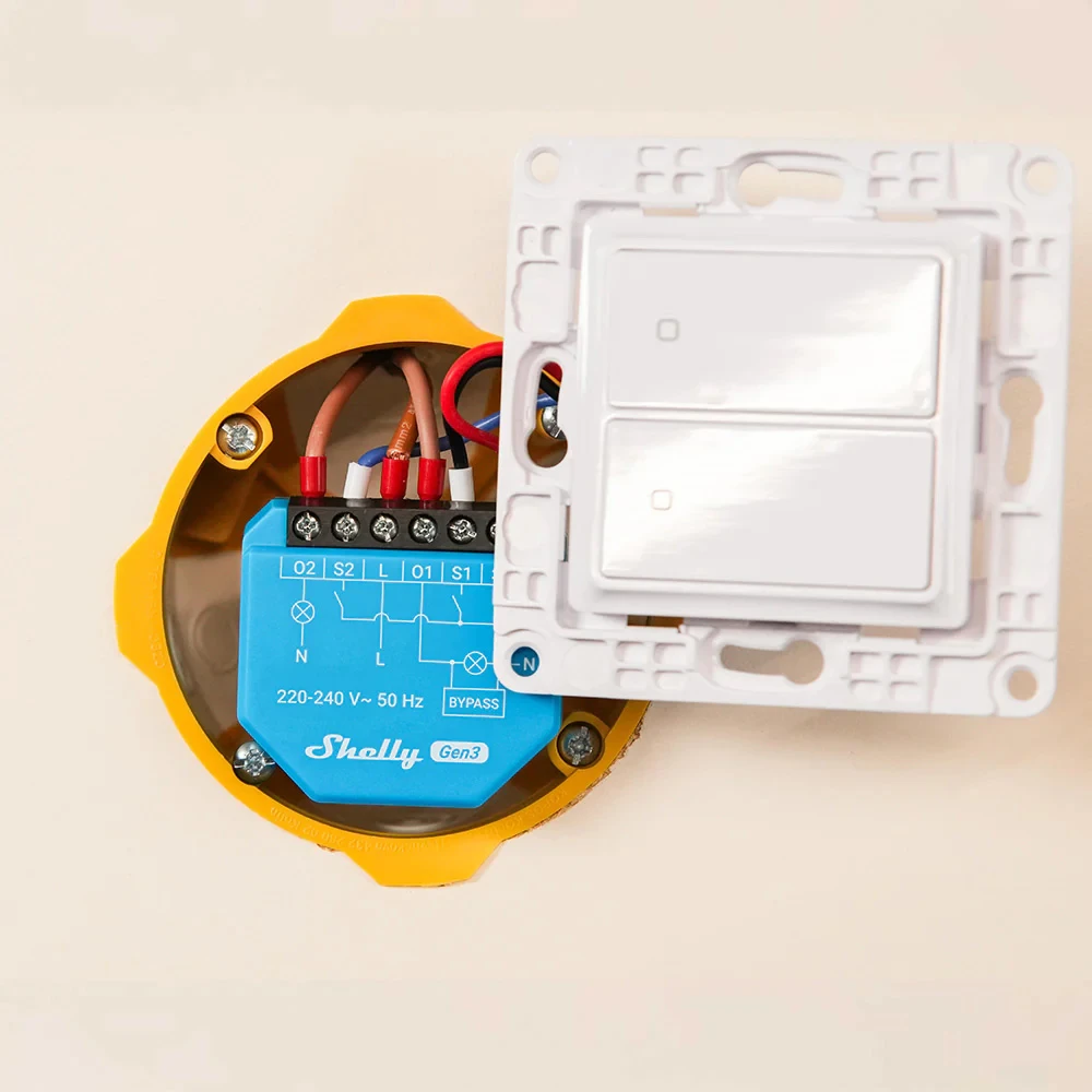 Miniatuur van Shelly 2L Gen3 - schakelaar ingang 2-voudig inbouw (S3SW-0A2X4EUL)