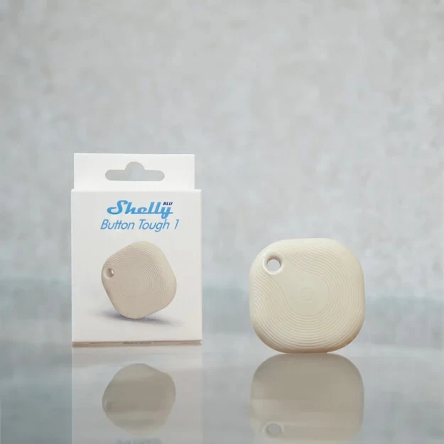 Miniatuur van Shelly BLU Button Tough 1 - draadloze schakelaar water- en stofdicht - ivoor (SBBT-002C-I)