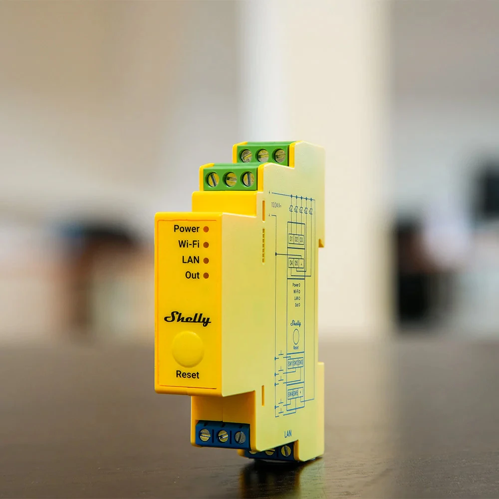 Miniatuur van Shelly Pro RGBWW PM - LED-strip dimmer 5-kanaals DIN-rail (SPDC-0D5PE16EU)