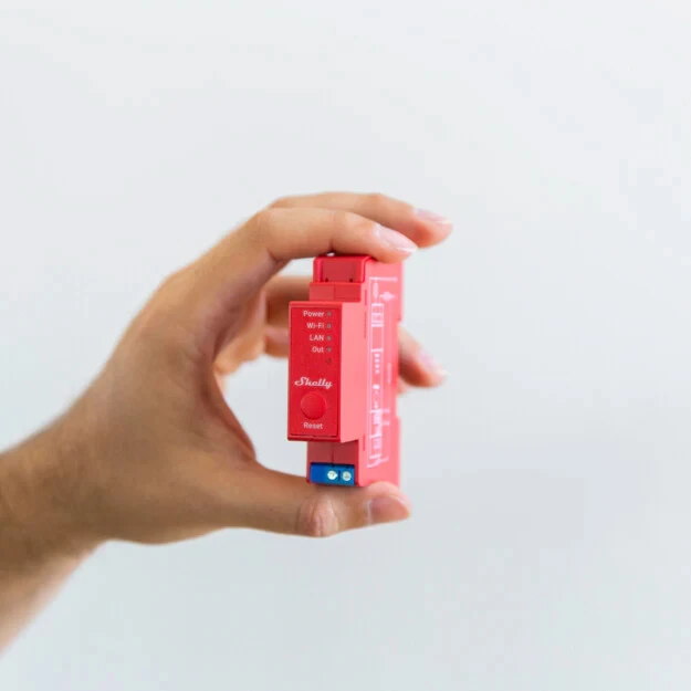 Miniatuur van Shelly Pro 1PM - schakelactor 1-voudig potentiaalvrij 16A met energiemeting DIN-rail (SPSW-201PE16EU)