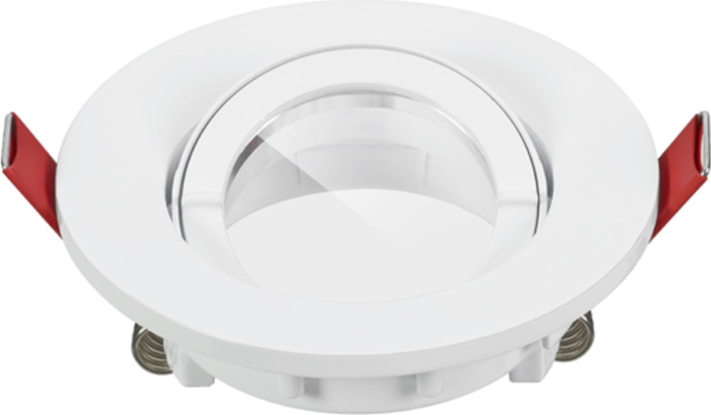 Miniatuur van Sylvania inbouwspot rond kantelbaar GU10 zaagmaat 75mm - diameter 95mm IP44 - wit (0084030)