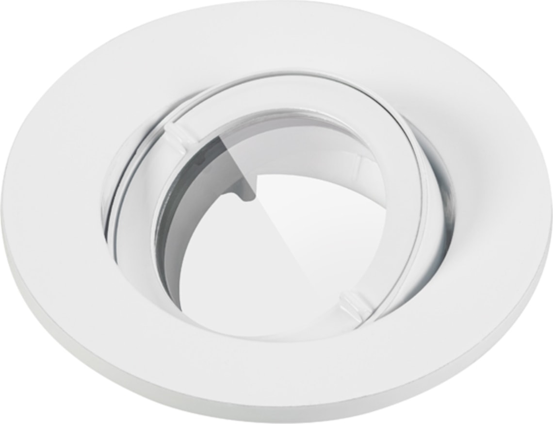 Miniatuur van Sylvania inbouwspot rond kantelbaar GU10 zaagmaat 75mm - diameter 95mm IP44 - wit (0084030)