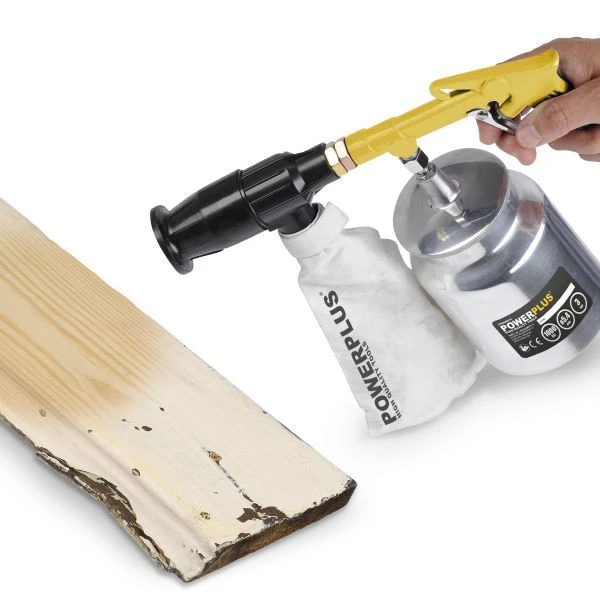 Miniatuur van PowerPlus zandstraler Pneumatisch 170L/min 1000ml (POWAIR0014)