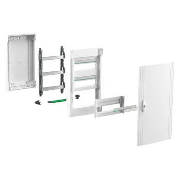Miniatuur van Schneider Electric PrismaSeT XS lege groepenkast 3-rijen van 13 modules 90A blinddeur IP40 - wit (LVSXL313)