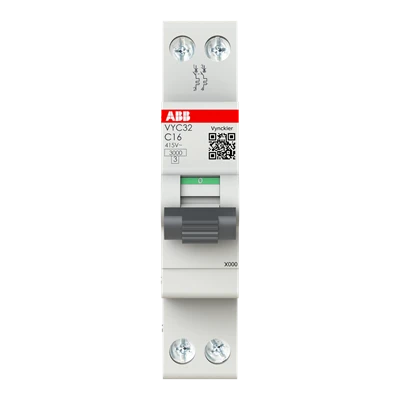 Miniatuur van ABB Vynckier automaat 2-polig 16A C-curve (VYC32C16)
