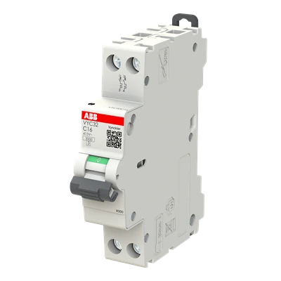 Miniatuur van ABB Vynckier automaat 2-polig 16A C-curve (VYC32C16)