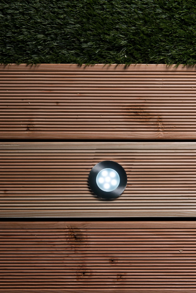 Miniatuur van Garden Lights Brevus grondspot rond Ø70x52mm IP67 - RVS (2520601)