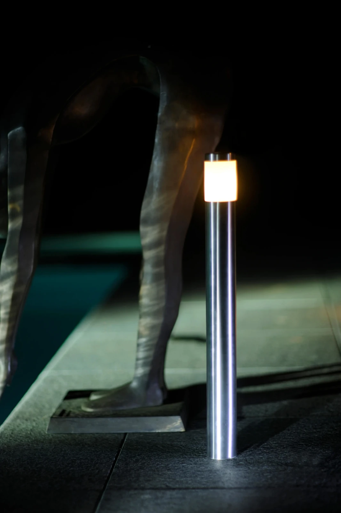 Miniatuur van Garden Lights Atila staande buitenlamp 1.5W 3000K 610mm IP44 - RVS (4025601)